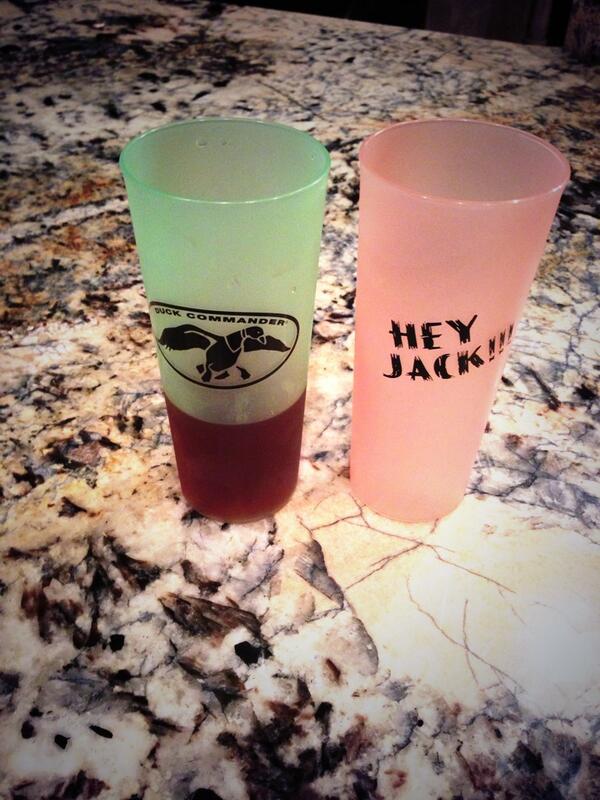 bubbawatson's tweet photo. Got my cups ready for tonight's show! #DuckDynasty http://t.co/ri8tcD6hF4