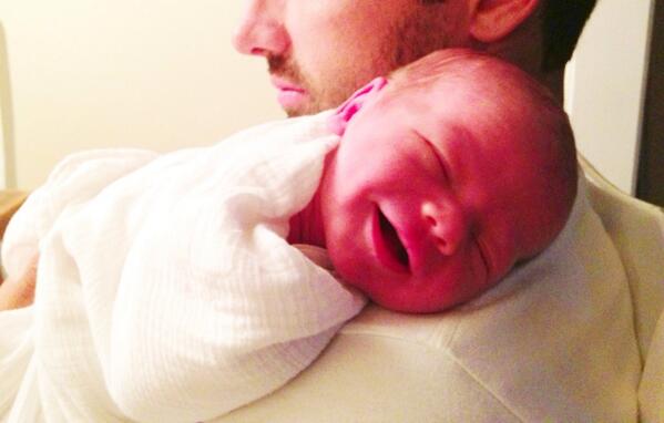 dfoleyram's tweet photo. I'd be happy to if I got to sleep all day!! #BabiesGotTheGoodLife http://t.co/LRBnWEI1P3