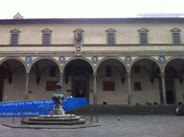 chateauesque's tweet photo. Ospedale degli innocenti. #brunelleschi http://t.co/COdZkSS9L3