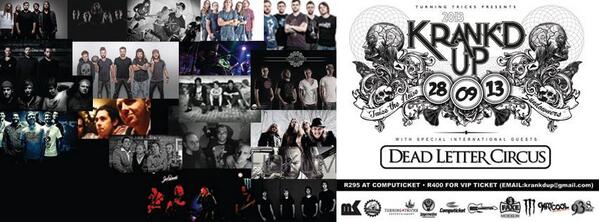 THORSAMetal's tweet photo. Just over a week left until the epic KRANK'D UP Fest! Get your tickets soon! Trust us you don't want to miss this! http://t.co/2jEhzFMXhq