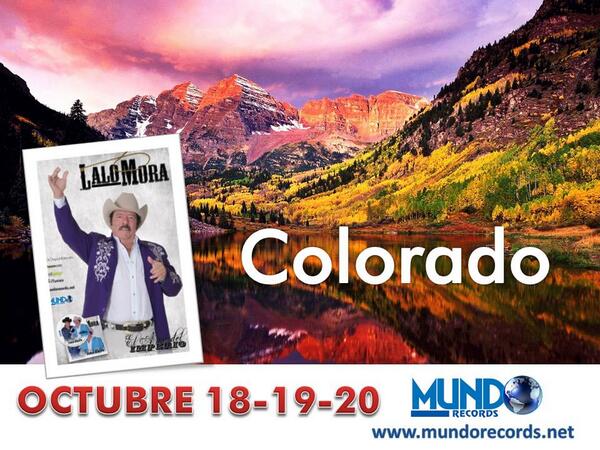 MundoRecordsnet's tweet photo. Seguimos en Colorado con Lalo Mora - http://t.co/6d2iSPGBCl http://t.co/aCO1o1EP0u