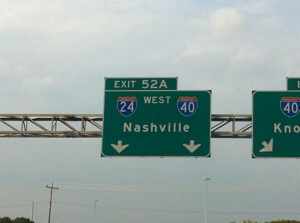 Just arrived in #Nashville! Home of Country Music