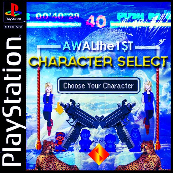 GoingAwal's tweet image. Artwork for my #CharacterSelect tape droppin tomorrow...