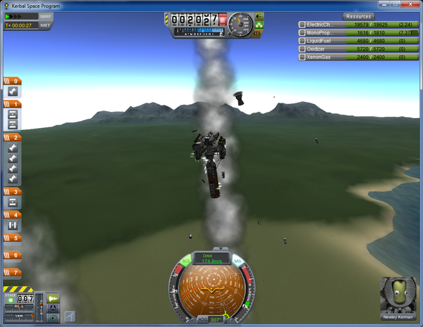 hiergiltdiestfu's tweet image. Der fucking rover hat natürlich überlebt... #kerbalspaceprogram #launchfail