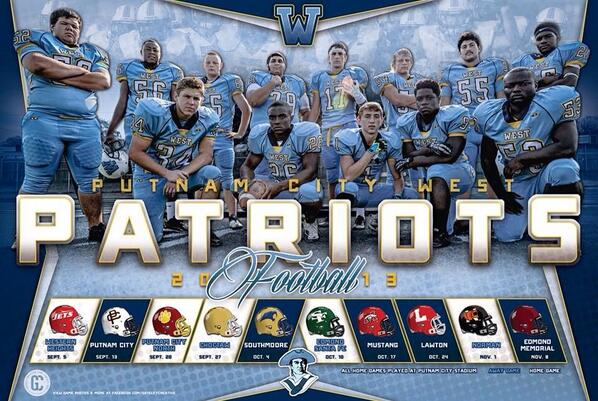 PCWestFootball's tweet photo. http://t.co/8xlrAMnZXV