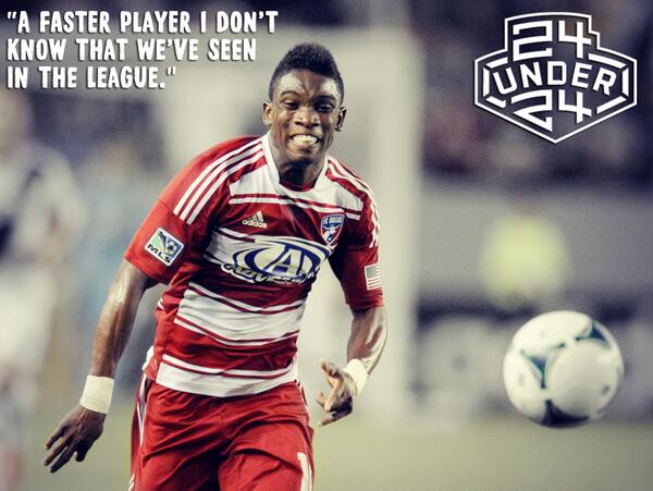 MLS's tweet image. #24Under24: Fabian Castillo ---&amp;gt; soc.cr/oZmyD #FCD