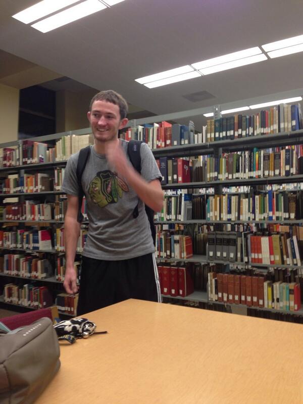 SIO_B_HAN's tweet image. I never EVER thought I would witness this @seandoleezarice #libraryparty