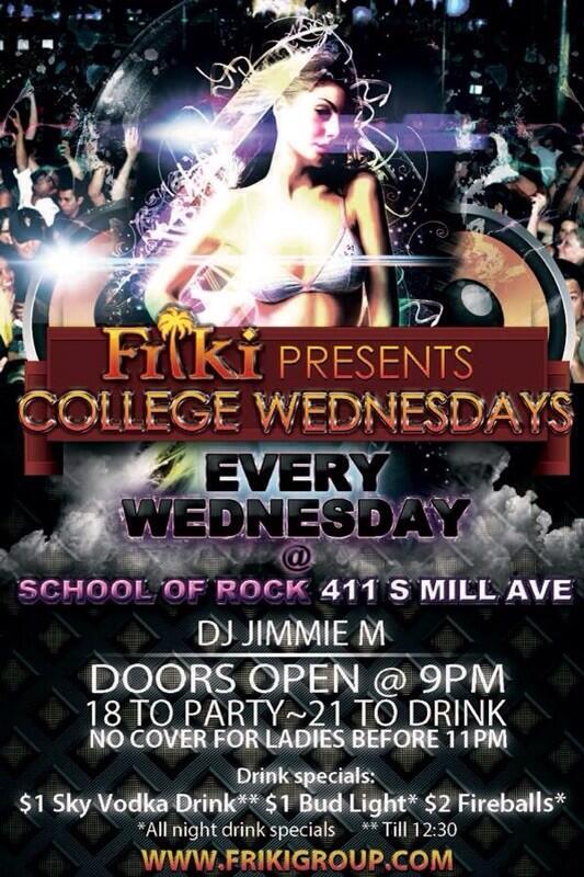 FrikiGroup's tweet image. Don't forget! Come join the #frikigroup tonight at school of rock on Mill! #friki #asu #sundevils #18 #21