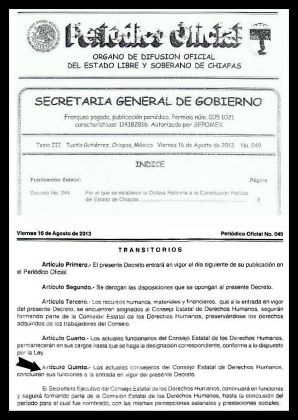 chavachave's tweet photo. Las reformas que intenta violar #Lorenzotalorenzo @CEDH_Chiapas @VinicioPortela @Noejuan @jericochiapas @romeito65 http://t.co/F6DPVS5Zed
