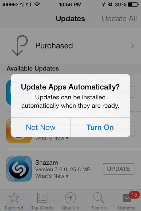 MarisaAlexis's tweet image. Finally!!!!!!!!! #iOS7 #AutomaticUpdates