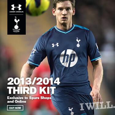 Tottenham Hotspur Third Shirt for 2013-14 Season: Official [PHOTOS] - World  Soccer Talk