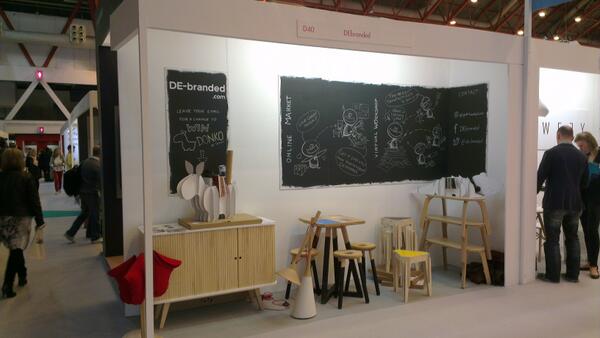 #100design Visit DEbranded at 100% design, stand D40