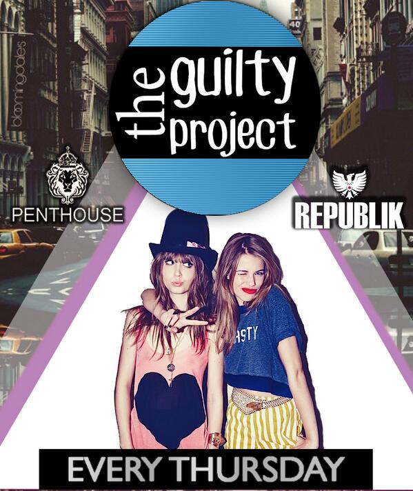 GuiltyProject's tweet image. TONIGHT! TONIGHT! TONIGHT! The Guilty Project is at Republik &amp;amp; Penthouse! #EachAndEveryTHURSDAY #GUILTYproject