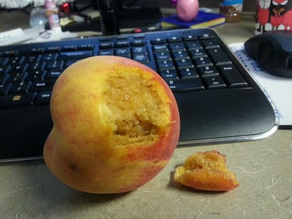 ambergurrl's tweet image. Well That's one way to ruin your goddamn morning. #RottenPeaches #NotCodeForAnything
