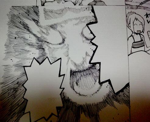 ふぅ～。ペン入れ終わり! 