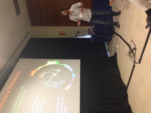 net_science's tweet image. M.Starnini on modeling face to face interactions #tnets #eccs13