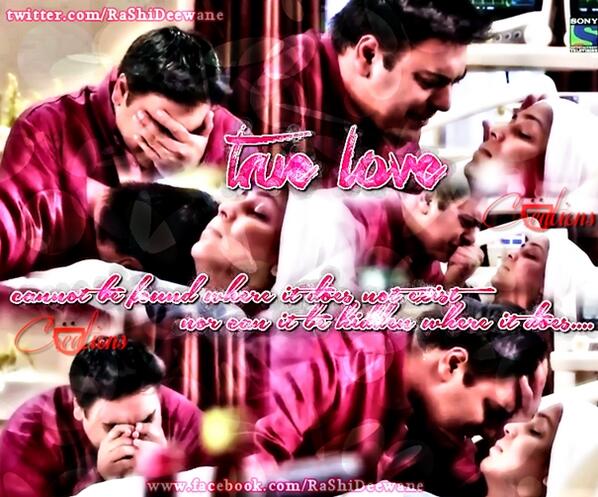 RaShiDeewane's tweet photo. Bairiyan Mere Rabba ... Heart Wrenching performance by the two 
- :-D Creation 

#RashiDeewane http://t.co/O8zvcsHjgq