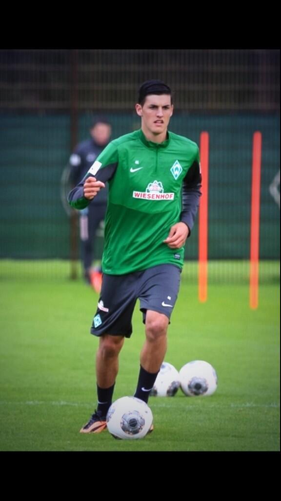 1. Training bei den Profis ⚽️