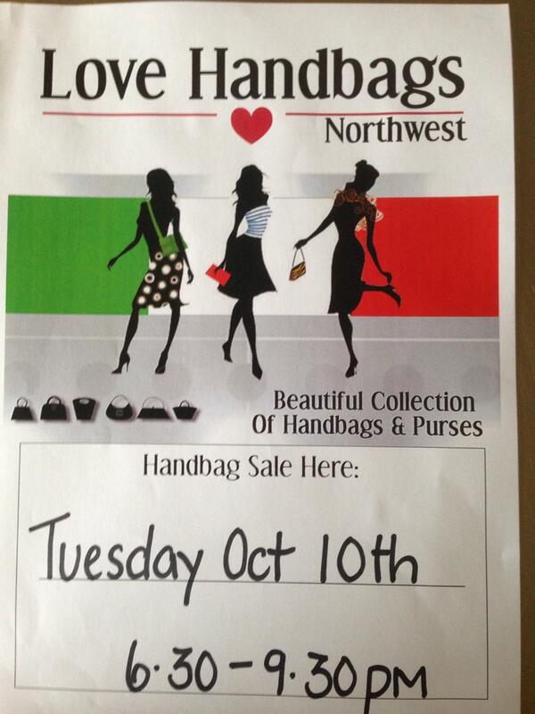 Beautiful handbags,big brand in northwest is coming to willow if you are interested come in and have a look.