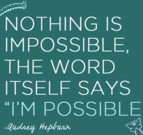 YourModernGirl's tweet photo. Impossible = I'm Possible! #Quote http://t.co/ES6a0Gx2Lk