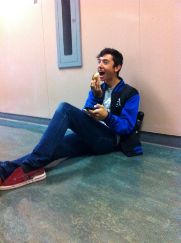 This why you get to practice early #clayisawesome <a href="/gleneaglemusic/">Gleneagle Music</a>