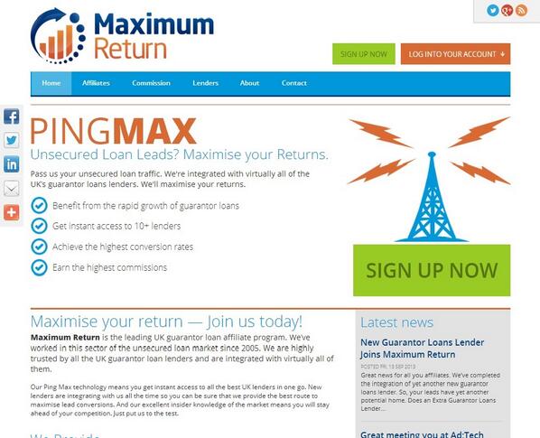 SolutionLoansUK's tweet image. We've launched our dedicated UK guarantor loan affiliate programme. Visit maximumreturn.co.uk for full details.