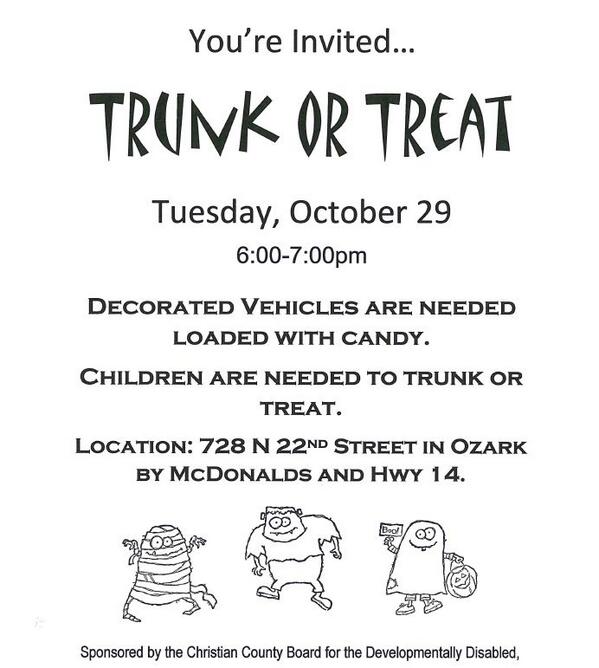 Christian County Board Trunk or Treat #sgf