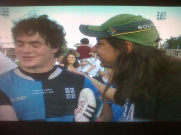 Uno de los dias mas felices de mi vida , Cubita campeón de reubicación foto con el gran <a href="/bautiguemes/">Bauti Guemes</a>