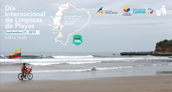 Recuerda: Sábado 21 de sept. ¡Todos a limpiar nuestras hermosas playas! #Playas #Salinas #Manta #LasPalmas #BajoAlto