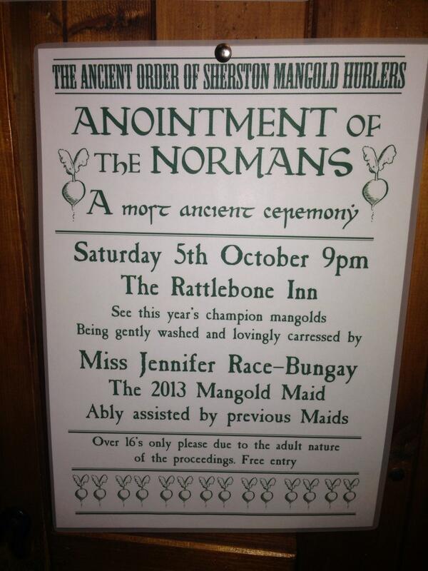 So it has started! <a href="/JenniferRBungay/">Jennifer Race-Bungay</a>