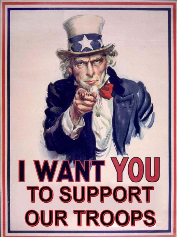 BootCampaign's tweet photo. We want YOU to #SupportTheTroops! When THEY Come Back, we GIVE Back! RT if you support our #Military! http://t.co/gmob1pNUnC