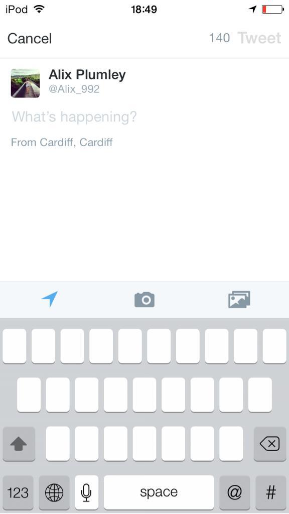 I think twitter might be trying to tell me something #TweetTooMuch #blankkeyboard