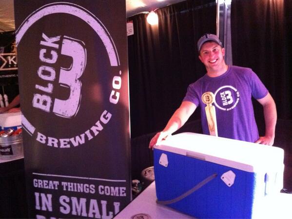 BlockThree's tweet photo. Visit us @BlockThree at the #WRFD (Waterloo Reg Food &amp; Drink Fest) until 10pm tonight! @GrandRiverShows #KWAwesome http://t.co/P5N3q5sHWh
