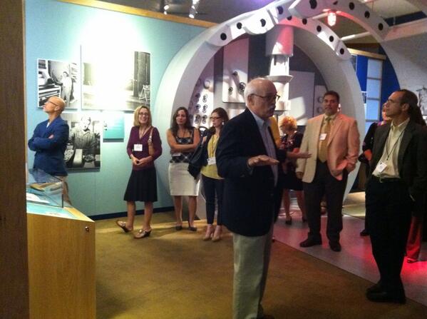 Exploring the museum at the Carter Center # AAMCGREAT13
