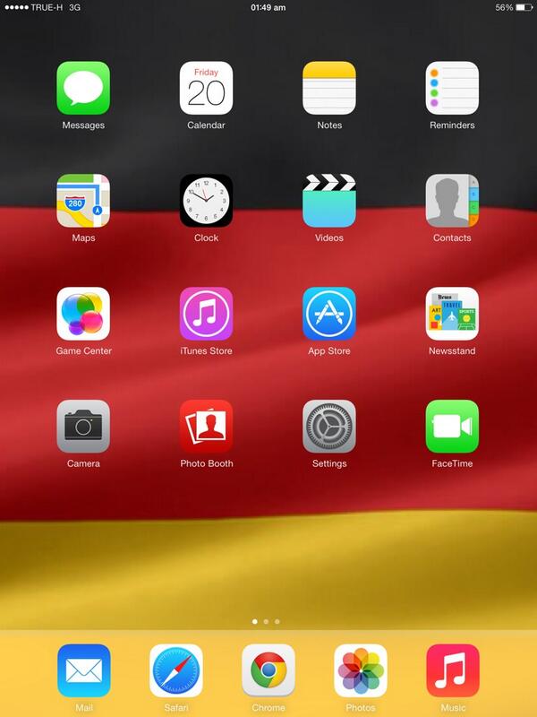 _ladyeagle's tweet image. สีสัน colorful มาก 5555555 #iOS7TH