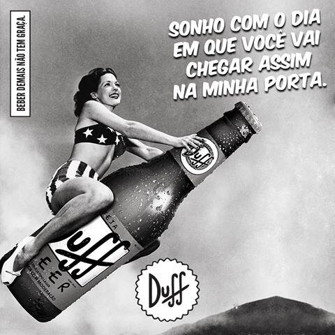 Cerveja Duff Brasil tweet media