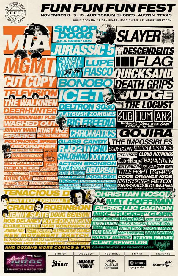 Lets do this, RT this for a chance to win a pair of 3 Day FFF Passes! funfunfunfest.com Winner picked tonight.