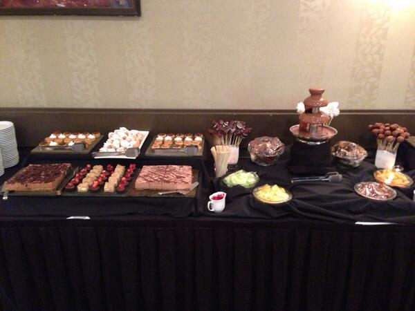 Don't forget #Intuit chocolate decadence at the Hilton hotel in Mt. Currie N #CGAConf13 #cloudproadvisor