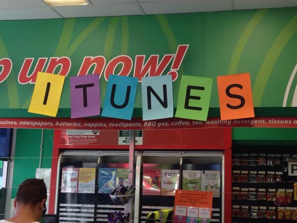 2215AusFair's tweet photo. More iTunes advertising http://t.co/qco4FBAiKv