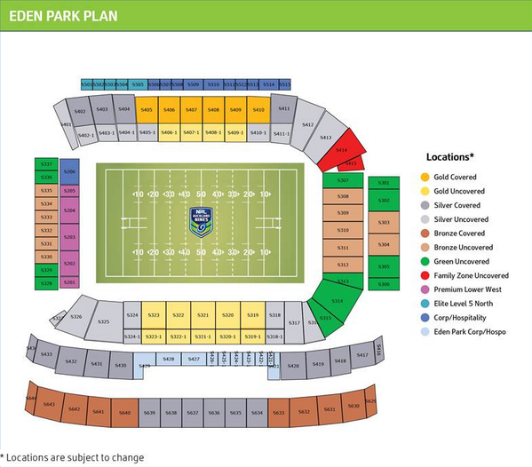 Nrl Auckland Nines On Twitter Seating Plan For Ga Tickets Check Our Facebook For More Details Http T Co Ytggywetsu Http T Co Pc7wpeddix