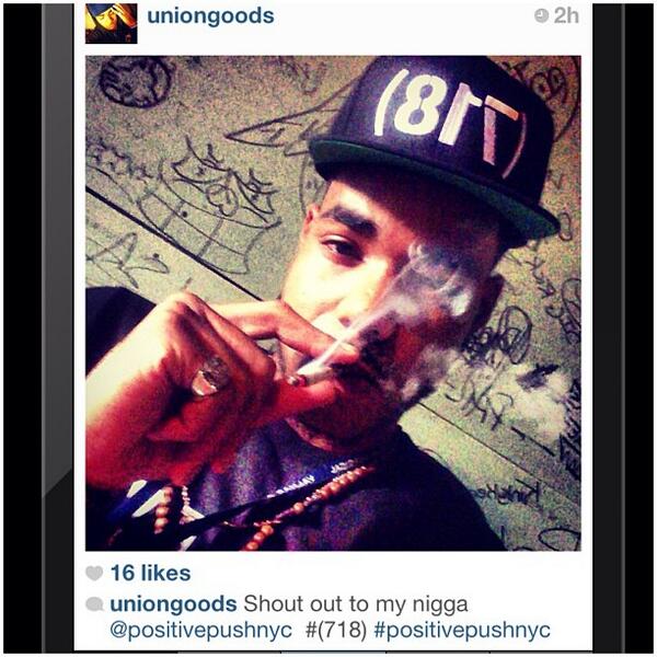 S/o to @uniongoods for rockin that (718) snapback #nyc #718 #queens #streetwear #fashion #blog #snapback  #graffiti