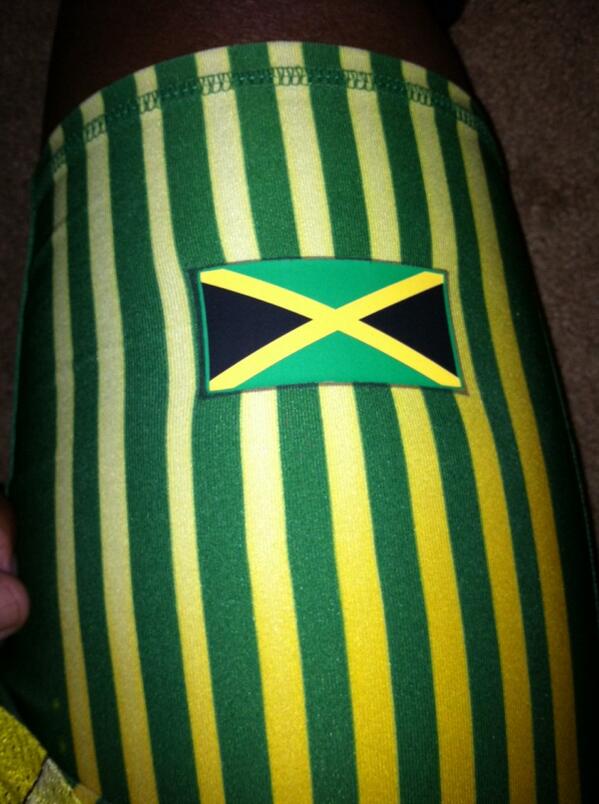 Just done working out. I love my sweet sweet Jamaica #Jamaica #jamaican #jamaicanflag