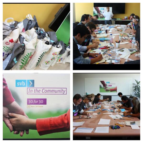 VolunteerLosAng's tweet photo. Today SVB employees donated to low-income families that live @ the LA Family Housing facility in North Hollywood! http://t.co/xA2iKXr1AY