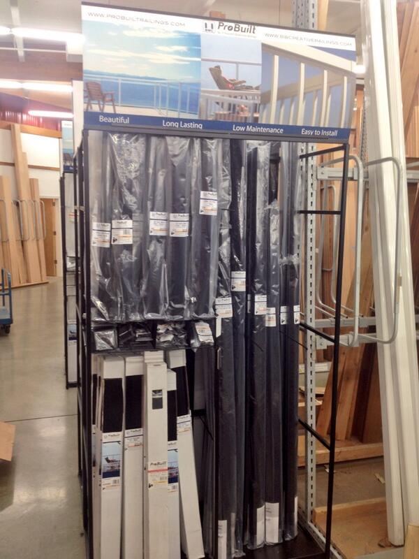BWCRailings's tweet image. Looking for some Black #ProBuilt in the Seattle #WA area - visit @DunnLumber Bellevue
