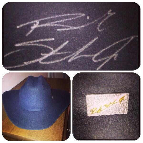 StenhouseJr's tweet photo. “@HilleryGlover: I got my cowboy hat today!!!! Thank you @StenhouseJr, @SerratelliHats and @Spinnawitz!!!! http://t.co/FQ4F2ZqbkP” welcome!