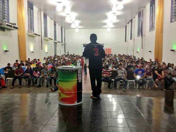 Uma noite Poderosa #ReuniaoMensalJUMP-AM 
@andreiglesias12  <a href="/PrAndreLeal/">Andre leal</a>  <a href="/MarceloMattos_/">MARCELO MATTOS</a>