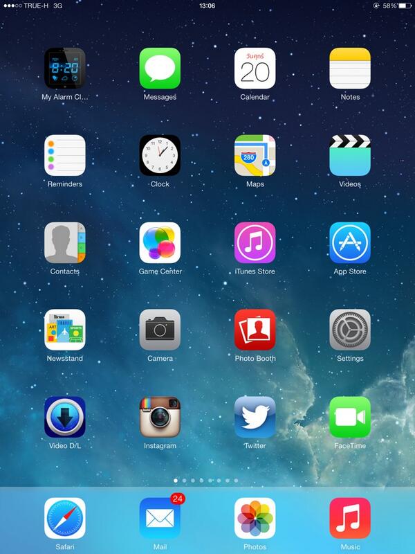 skylenontakorn's tweet image. น่าตื่นตาตื่นใจพอสมควร #ios7th