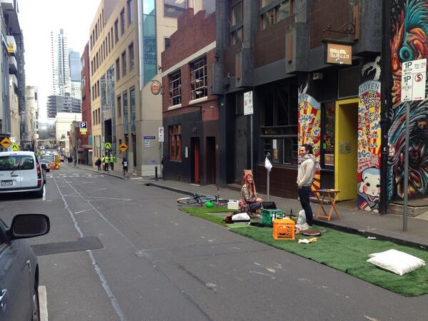 Come join us for #parkingday on Lt Lonsdale!