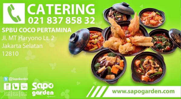 SapoGarden's tweet photo. Catering Sapo Garden for any special occasions .. from Oriental-Japanese-Indonesian yes we can! 021 83785832 http://t.co/50qXDvXWMF