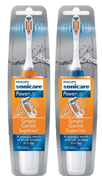 Earn $2 buying the NEW #PowerUp from @Sonicare_US using @IbottaApp. A month of brush strokes in 1 day!